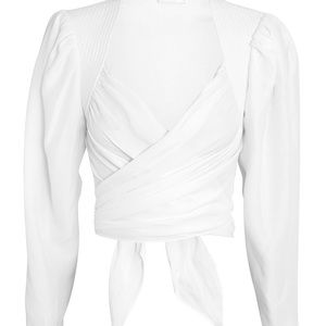 *Ronny Kobo Wrap Crop Top* New with tags!